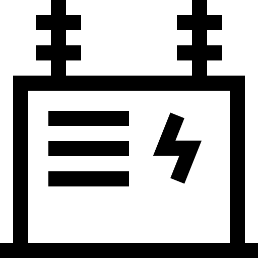 transformator Basic Straight Lineal ikona