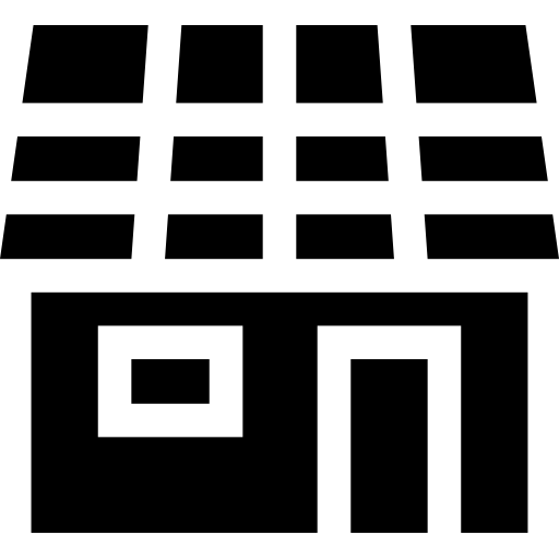 ソーラーパネル Basic Straight Filled icon
