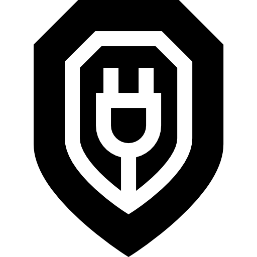 プラグ Basic Straight Filled icon