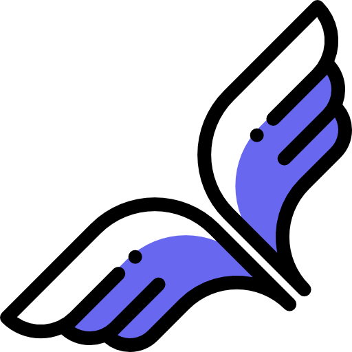 날개 Detailed Rounded Color Omission icon