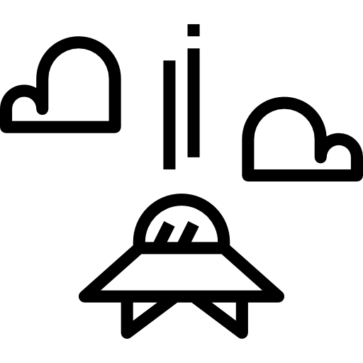 ufo Smalllikeart Lineal icona