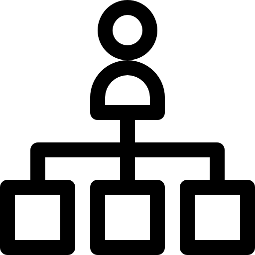 blockchain Basic Rounded Lineal icono