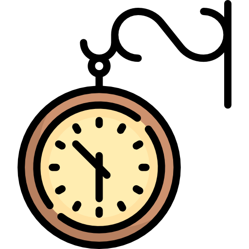 l'horloge Special Lineal color Icône