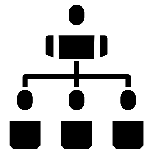 struktura hierarchiczna Phatplus Solid ikona