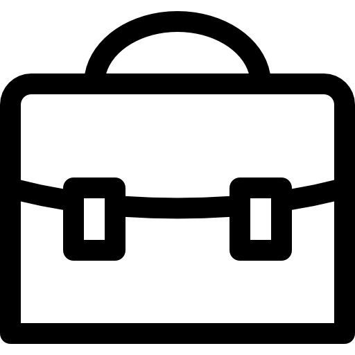 ブリーフケース Basic Rounded Lineal icon