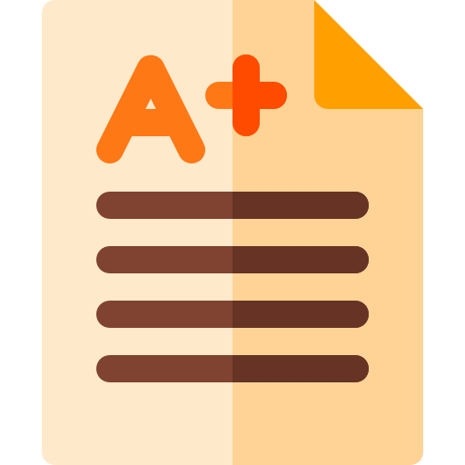 Homework Basic Rounded Flat icon