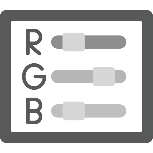 rgb Generic color fill icon
