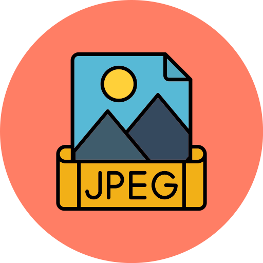 jpeg Generic color lineal-color icona