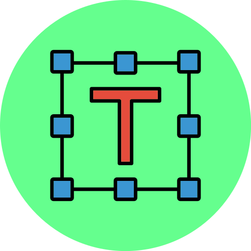 テキストボックス Generic color lineal-color icon