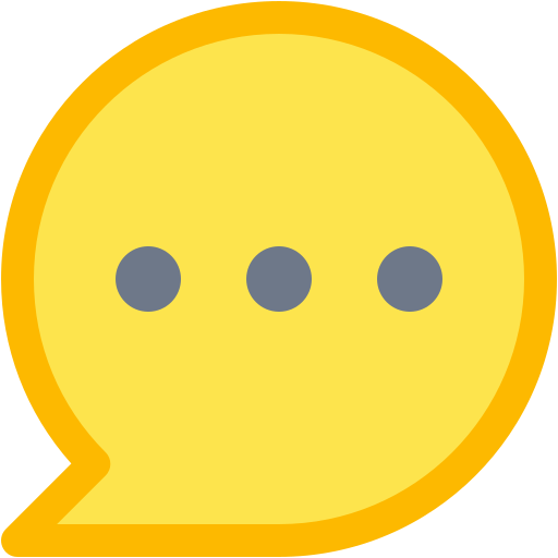 Comment Generic color fill icon