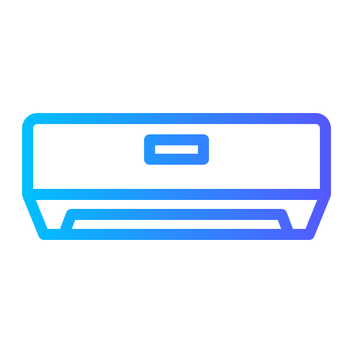 Air conditioning Generic gradient outline icon