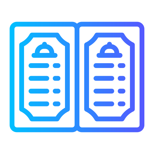 speisekarte Generic gradient outline icon