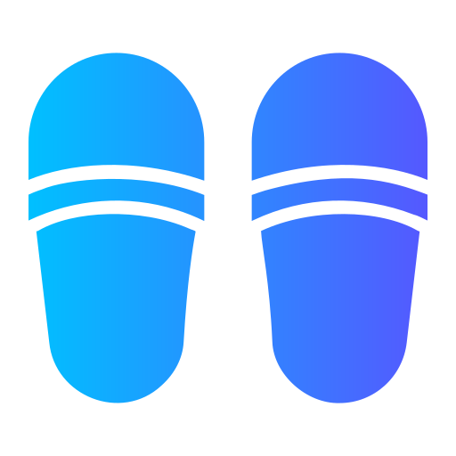 pantofola Generic gradient fill icona