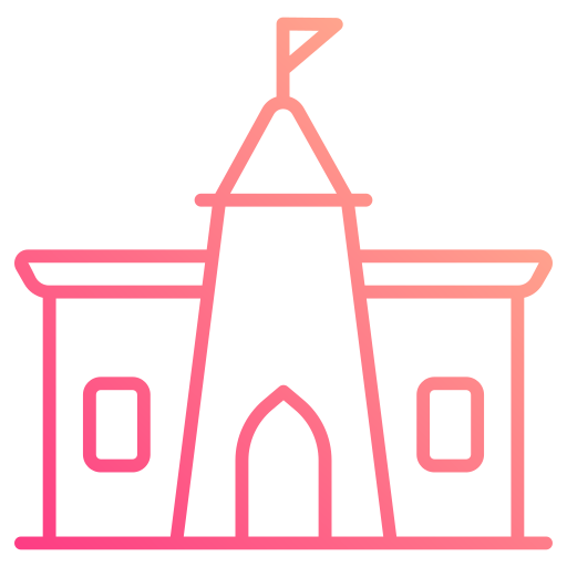 templo Generic gradient outline icono