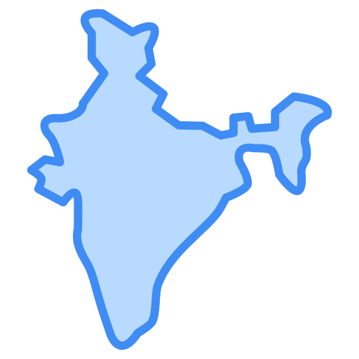 India Generic color lineal-color icon
