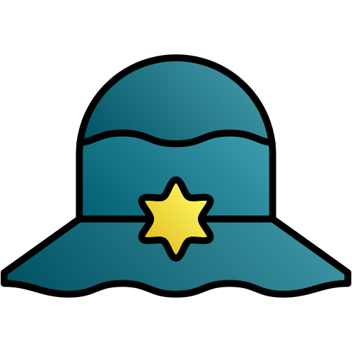 sombrero pamela Generic gradient lineal-color icono
