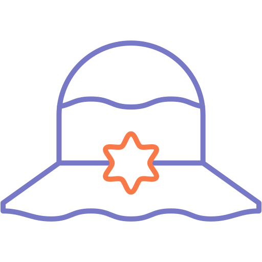 sombrero pamela Generic color outline icono
