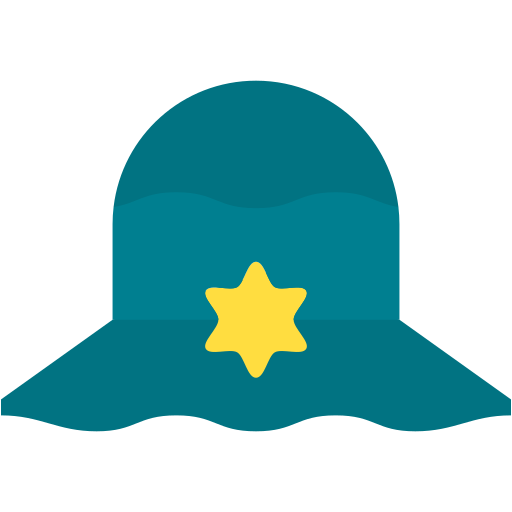 kapelusz pameli Generic color fill ikona