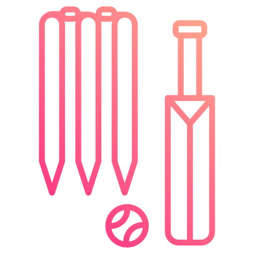 Крикет Generic gradient outline иконка