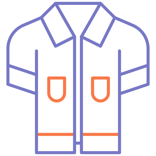 Shirt Generic color outline icon
