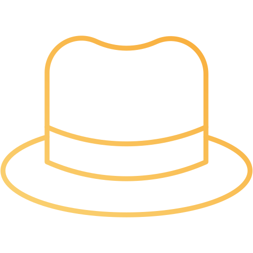Солнечная шляпа Generic gradient outline иконка