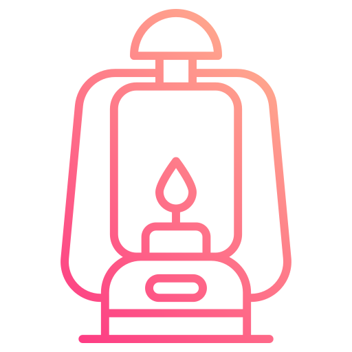 Oil lamp Generic gradient outline icon