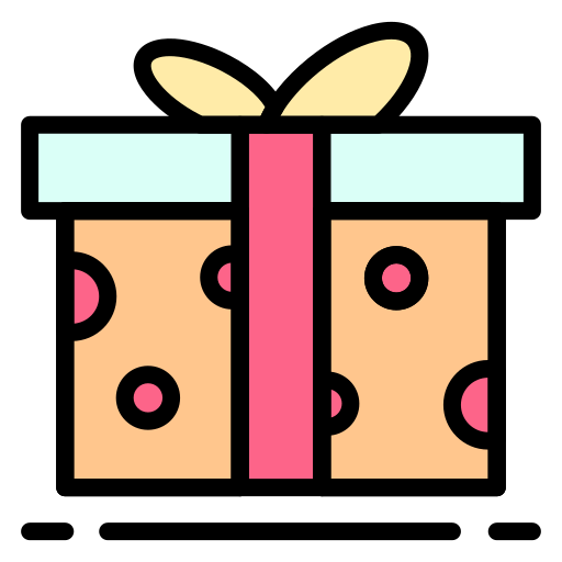 scatola regalo Generic color lineal-color icona