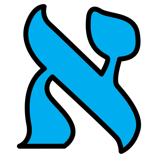 Hebrew Generic color lineal-color icon