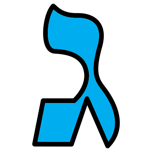 Hebrew Generic color lineal-color icon