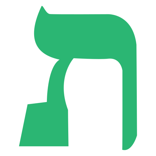 Hebrew Generic color fill icon