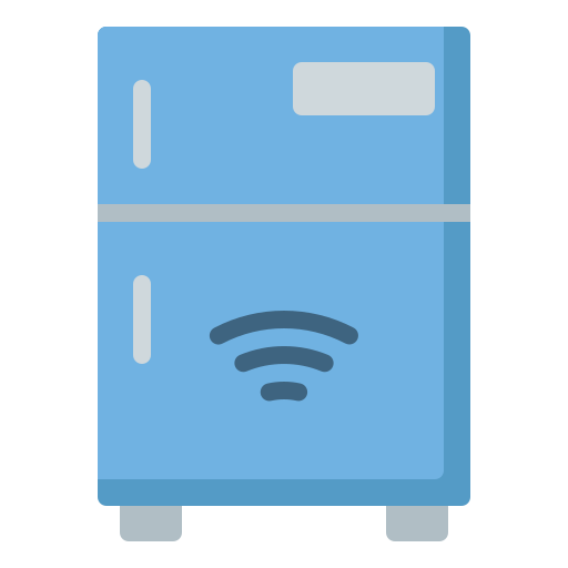 Refridgerator Generic color fill icon