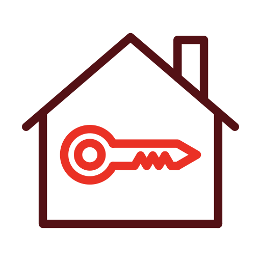 家の鍵 Generic color outline icon