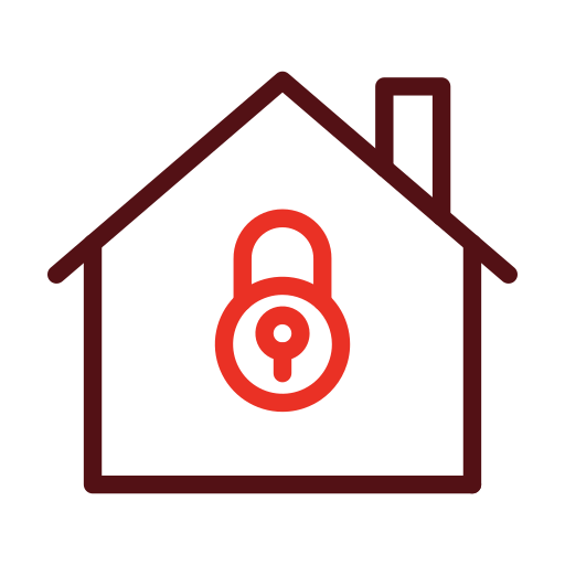 House lock Generic color outline icon