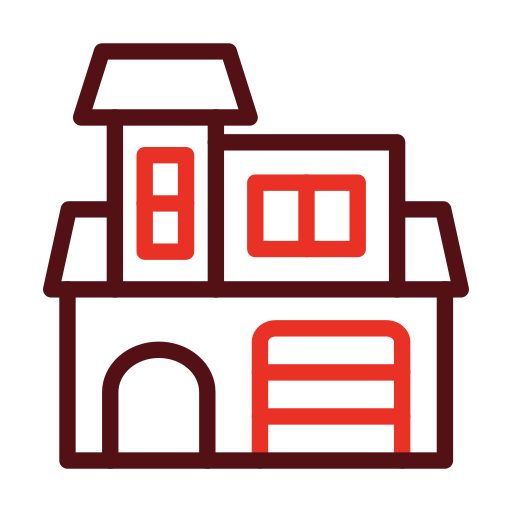 모던 하우스 Generic color outline icon