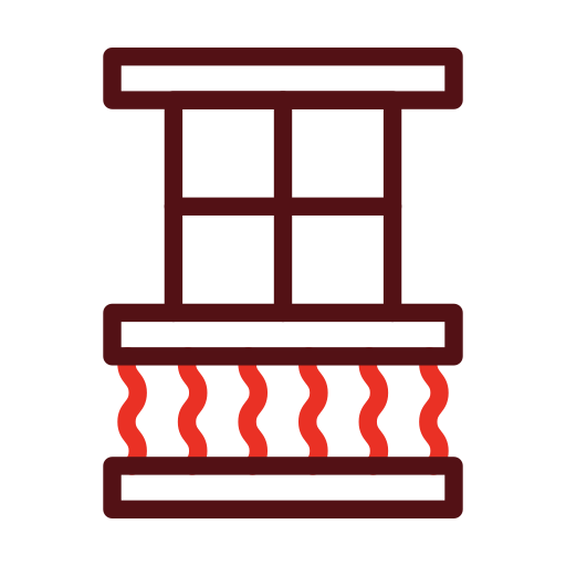 Балкон Generic color outline иконка