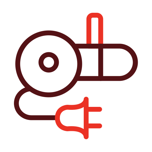 amoladora angular Generic color outline icono