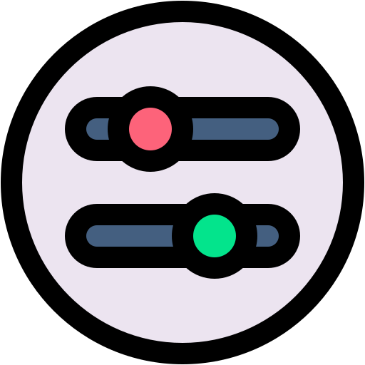 kontrola Generic color lineal-color ikona