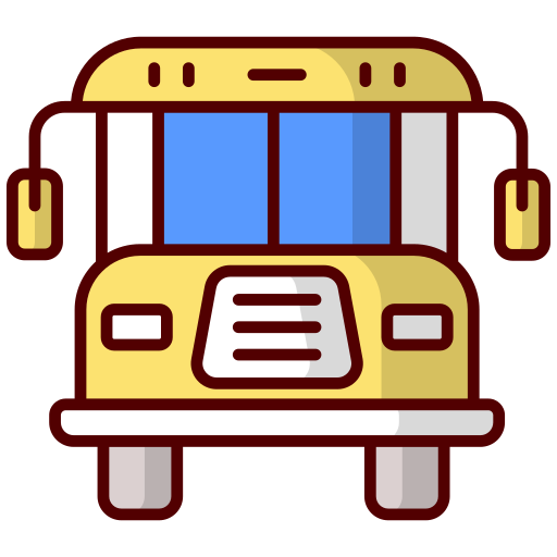 Школьный автобус Generic color lineal-color иконка
