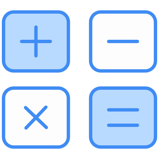 수학 Generic color lineal-color icon