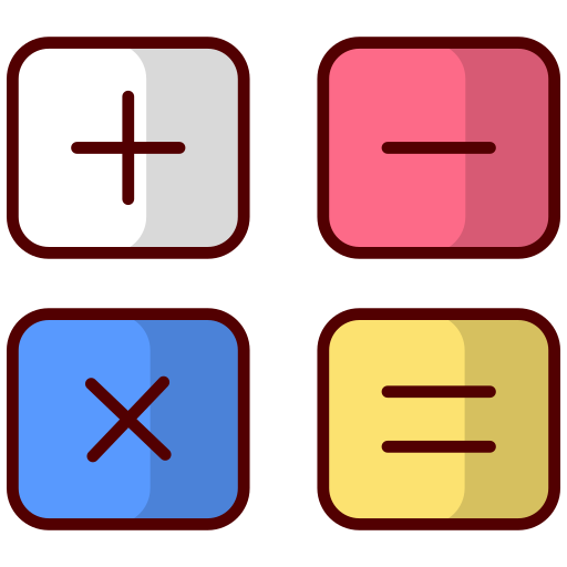 matemáticas Generic color lineal-color icono