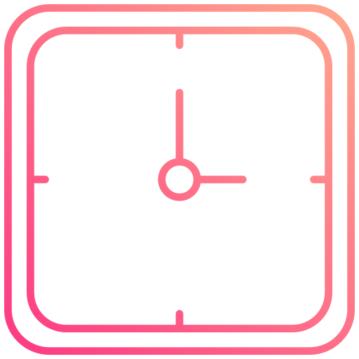 시계 Generic gradient outline icon