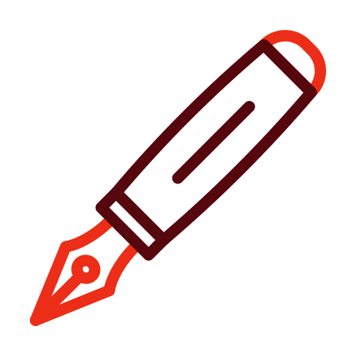 Fountain pen Generic color outline icon