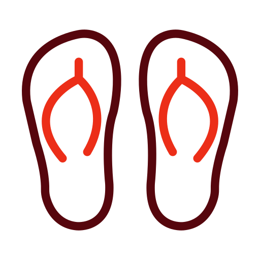 Slippers Generic color outline icon