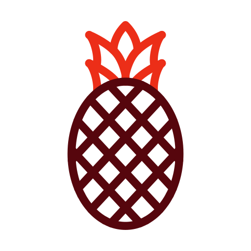 Pineapple Generic color outline icon