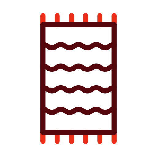 пляжное полотенце Generic color outline иконка