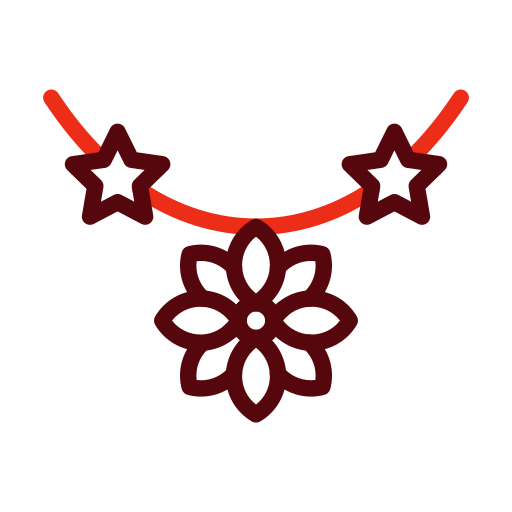 blumenhalskette Generic color outline icon
