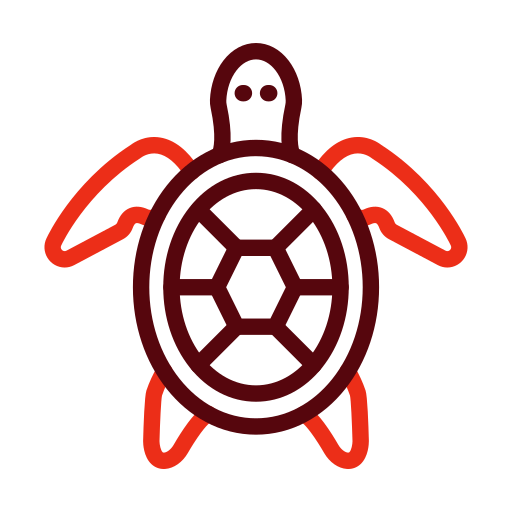 żółw Generic color outline ikona