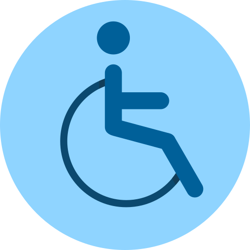 gehandicapt Generic color fill icoon