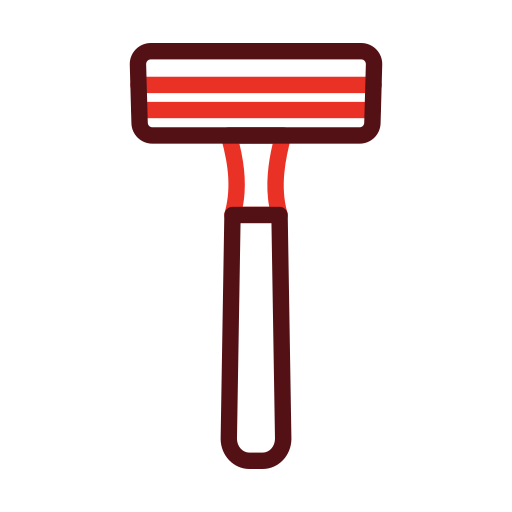 maquinilla de afeitar Generic color outline icono