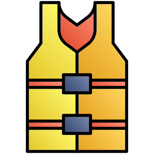 chalecos salvavidas Generic gradient lineal-color icono
